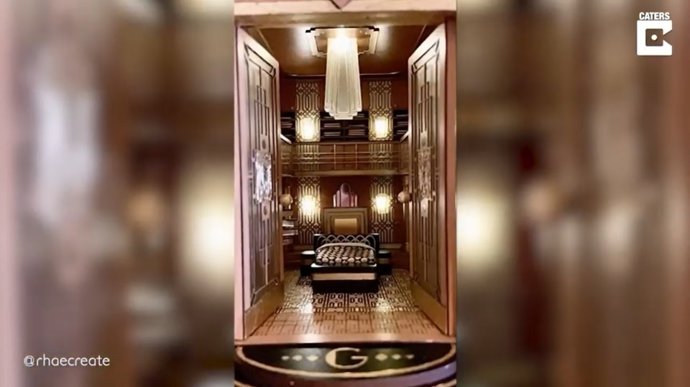 El Gran Gatsby inspira a una mujer a crear un increíble rincón de lectura