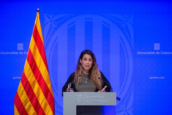 La portavoz del Govern, Patrícia Plaja