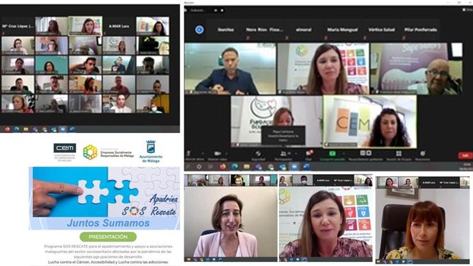 La jornada 'SOS Rescate. Juntos sumamos' ahonda en el proyecto de apadrinamiento de ONG malagueñas