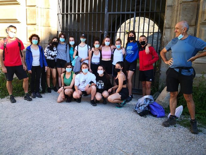 Estudiantes del IES Askatasuna de Burlada