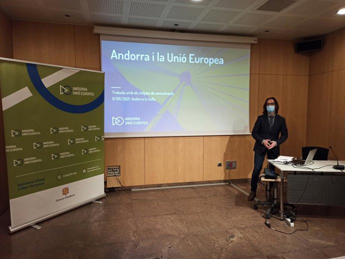 El secretario de Estado de Asuntos Europeos, Landry Riba