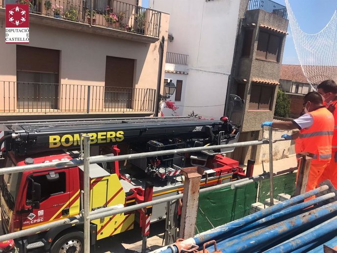 Rescate de la persona herida