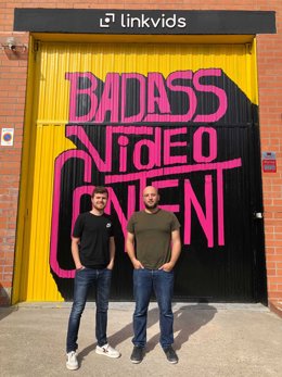 Martin Pons y Josep Suriñach, fundadores de Linkvids