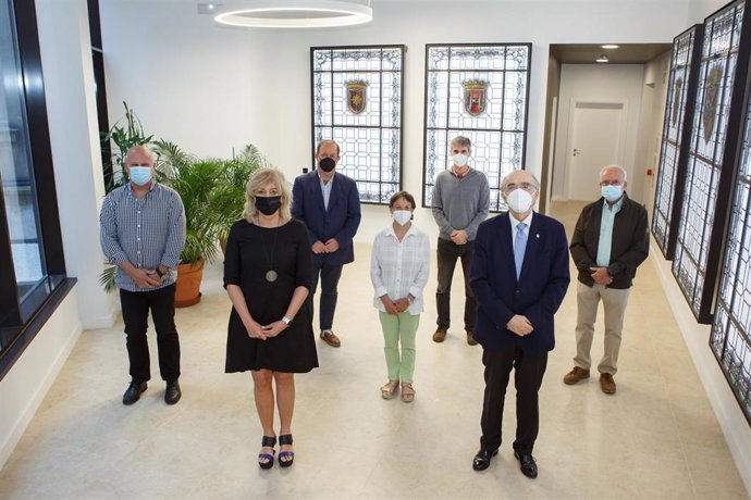 Erramun Osa, Ana Ollo, Mikel Arregi, Sagrario Alemán, Ander Irizar, Andrés Urrutia y Andrés Iñigo