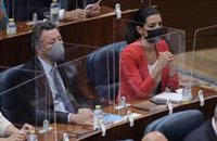 Vox emplaza a PSOE y Más Madrid a apoyar la reducción de diputados en la Asamblea