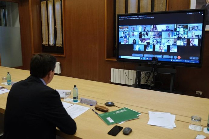 Juan Marín resalta la trascendencia del Plan Meta 2021-27 "como base del Turismo del futuro"