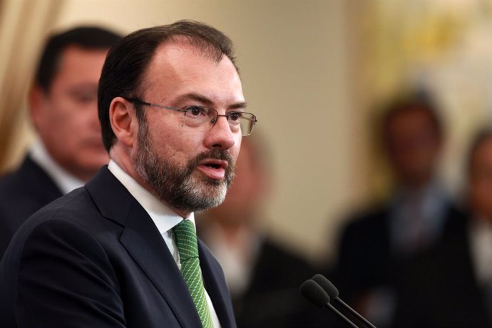 Archivo - El exministro de Exteriores mexicano Luis Videgaray.