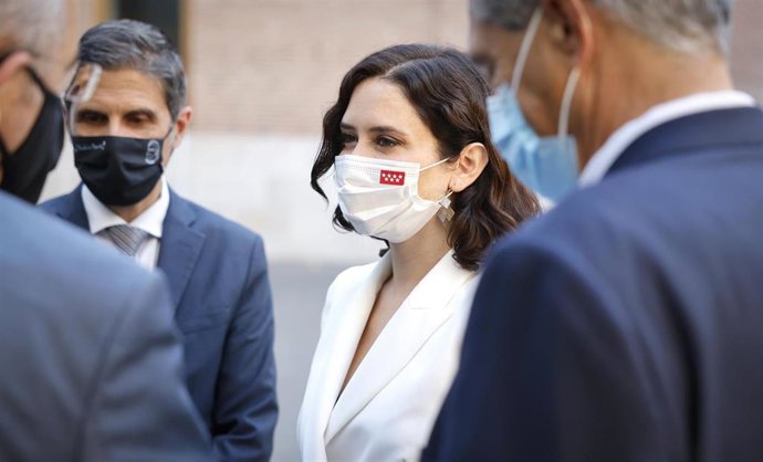 La presidenta de la Comunidad de Madrid en funciones, Isabel Díaz Ayuso.