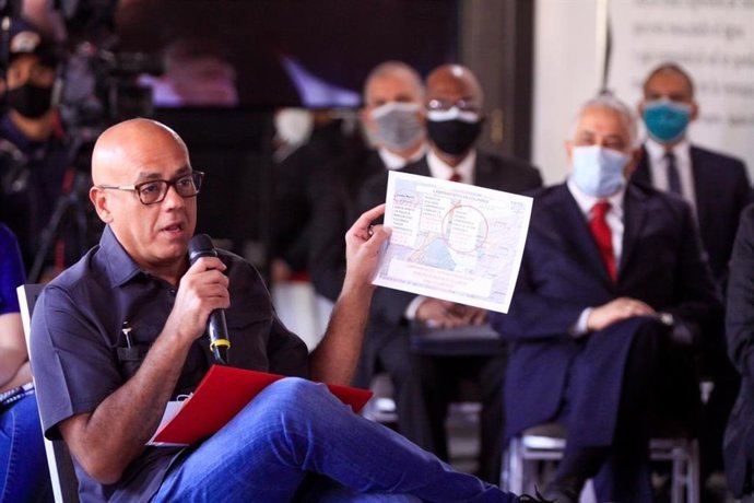 Archivo - El presidente de la Asamblea Nacional de Venezuela, Jorge Rodríguez