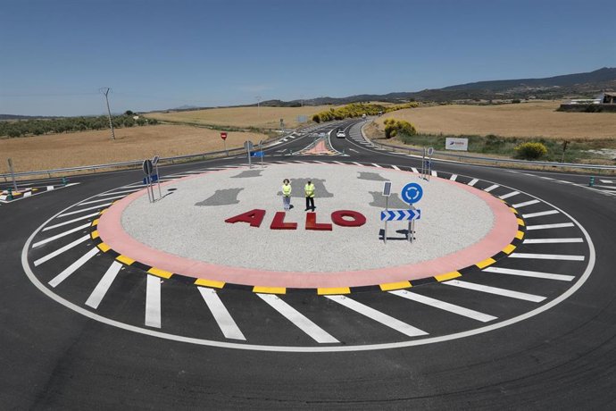 Rotonda en Allo.