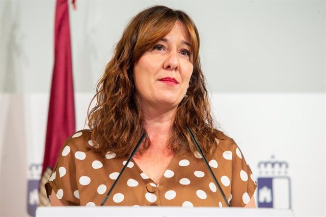 La consejera de Igualdad y portavoz del Gobierno regional, Blanca Fernández, comparece en rueda de prensa, para informar sobre los acuerdos del Consejo de Gobierno