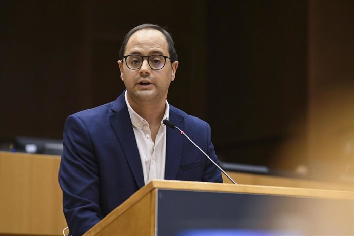 El eurodiputado del PSOE por La Rioja, César Luena