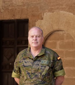 El coronel de Artillería y nuevo jefe de la Oficina de Comunicación, Jesús de Quiroga  Conrado