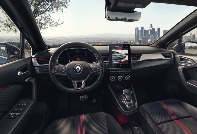 Archivo - Logo de Renault.