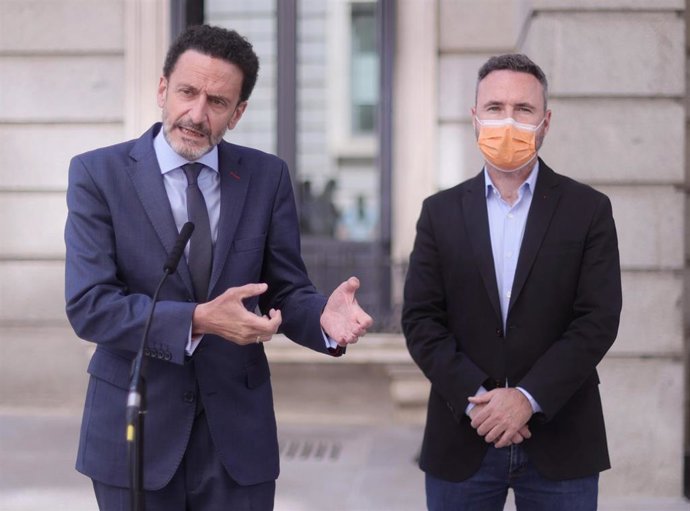 Edmundo Bal junto al diputado Guillermo Díaz