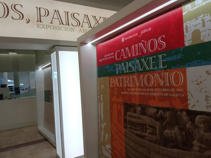 Inauguración de la muestra 'Camiños, Paixaxe e Patrimonio'  en la Ciudad de la Cultura