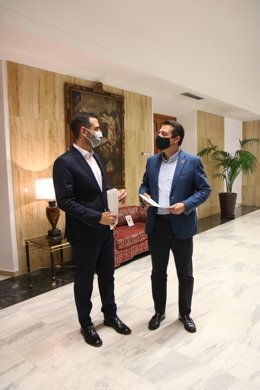 Los alcaldes de Almería y Córdoba, Ramón Fernández-Pacheco y José María Bellido.