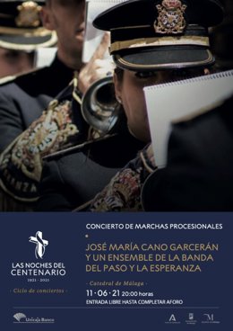 Cartel concierto 'Las noches del Centenario'