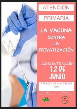 Marea Blanca protesta este sábado en Andalucía para exigir un plan "urgente" de recuperación de la atención primaria