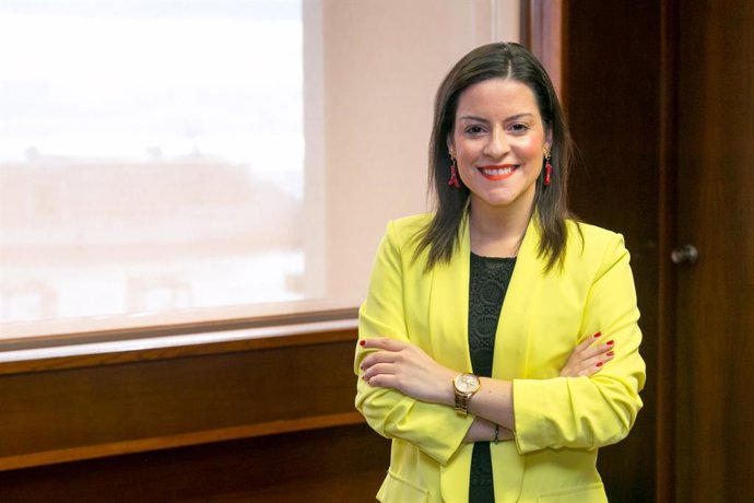 Archivo - La consejera de Turismo de Canarias, Yaiza Castilla