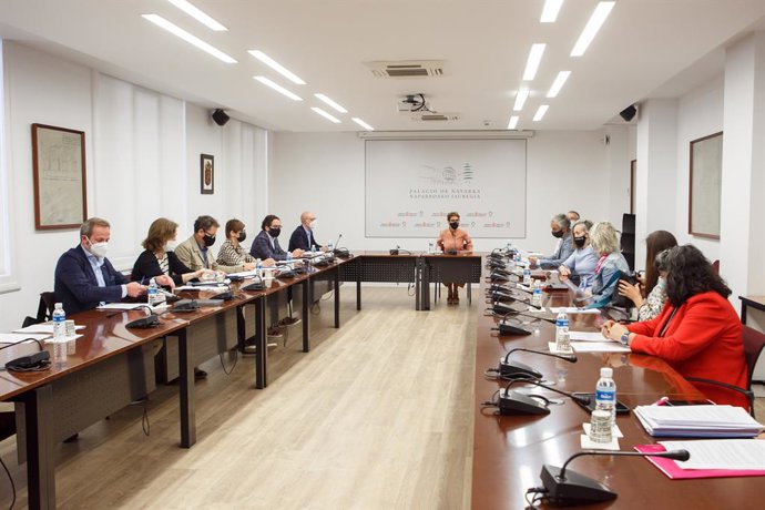 Chivite preside la reunión de la comisión interdepartamental de la Agenda 2030