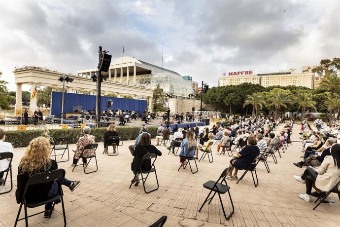 Concierto en los Jardines del Palau de la Música