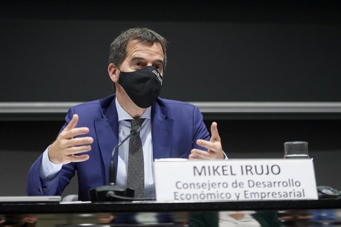 El consejero de Desarrollo Económico y Empresarial, Mikel Irujo