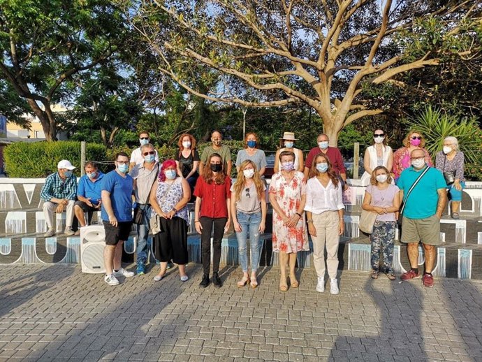 La candidatura Créixer amb Ione Belarra a la IV Asamblea Ciudadana Estatal de Podemos ha celebrado este miércoles un acto en Ibiza.