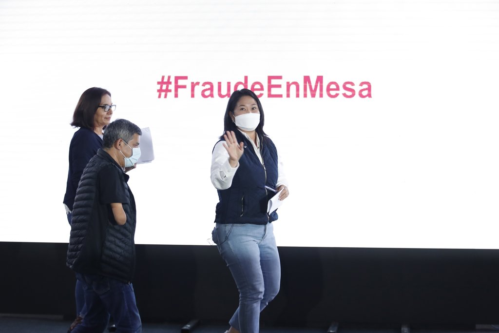 Keiko Fujimori pide la nulidad de 200.000 votos por "irregularidades" - Vimarsana News