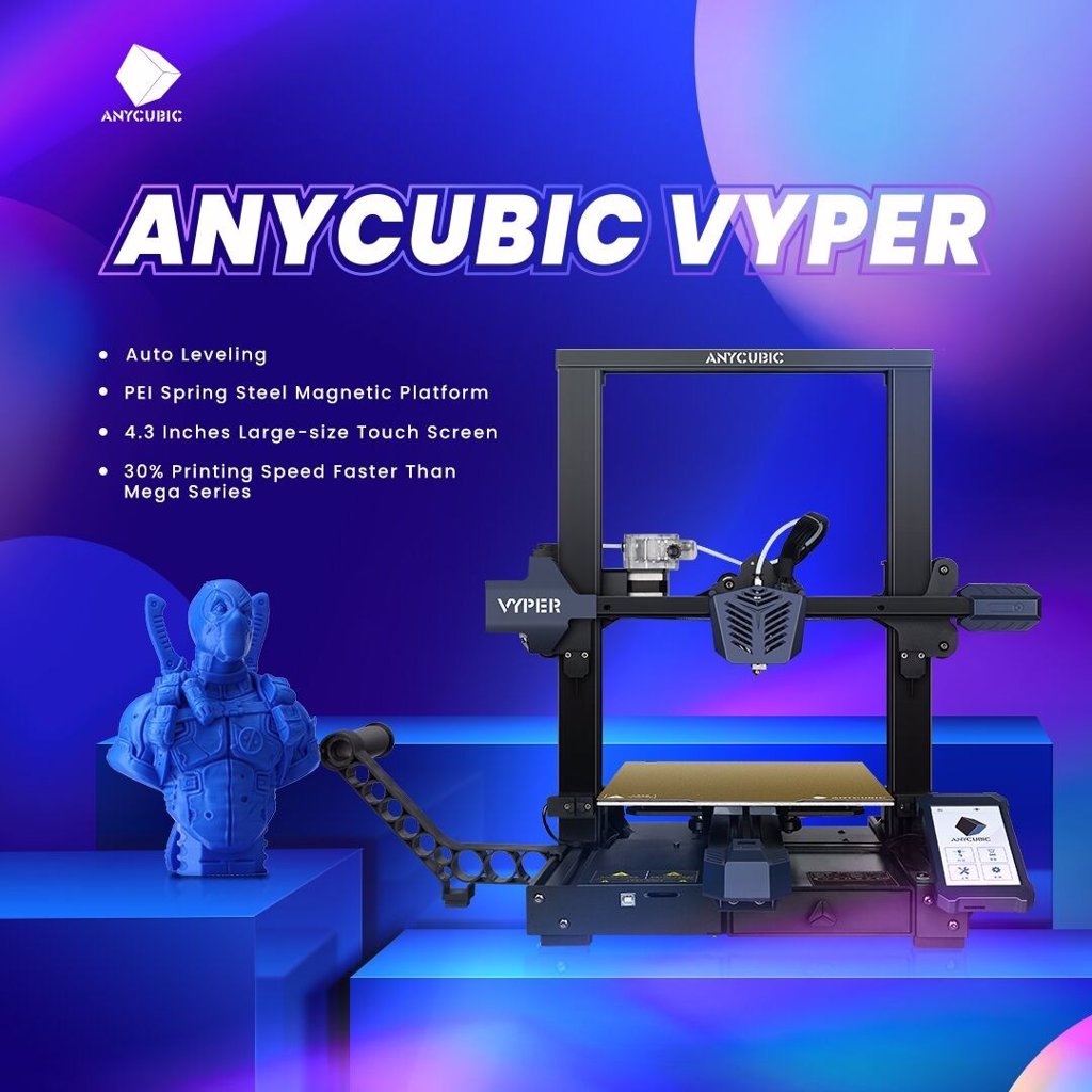 3d принтер anycubic vyper обзор