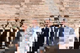 Noelia Arroyo, Pablo Casado, Teodoro García y Fern