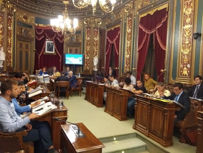 Archivo - Pleno del Ayuntamiento de Bilbao