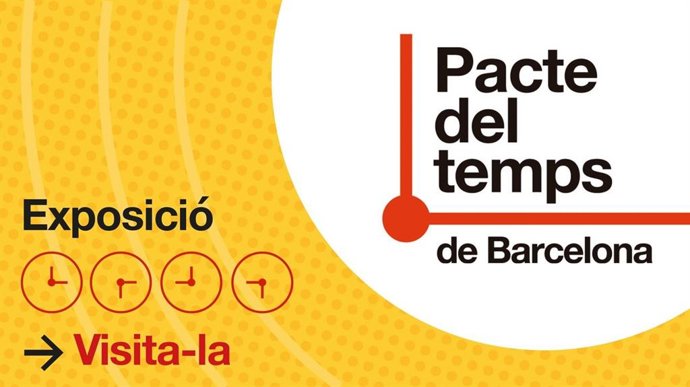 Barcelona inaugura una exposición sobre usos y políticas de tiempo en un contexto postCovid.