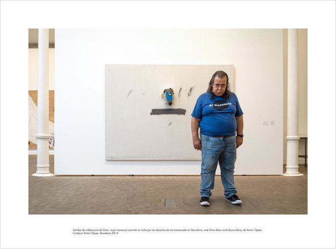 Archivo - El artista Alfonso Logaz inaugura en el proyecto 'Aufhebung Project', una iniciativa auspiciada por la Fundación Railowsky que plantea la realidad de que casi el 70 por ciento de la población española que no visita museos.