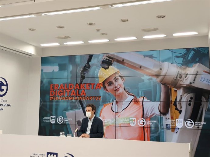 El diputado de Promoción Económica de Gipuzkoa, Jabier Larrañaga