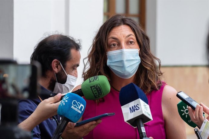 Loles López, este jueves en el Parlamento