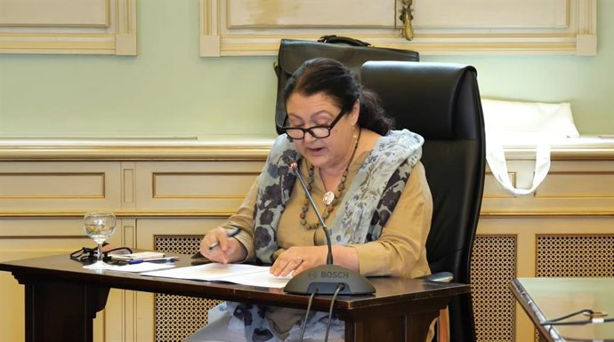 La consellera de Agricultura, Pesca y Alimentación, Mae de la Concha.