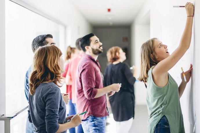 Archivo - La UMA recibe el sello internacional de 'Universidad emprendedora' que otorga Aceeu