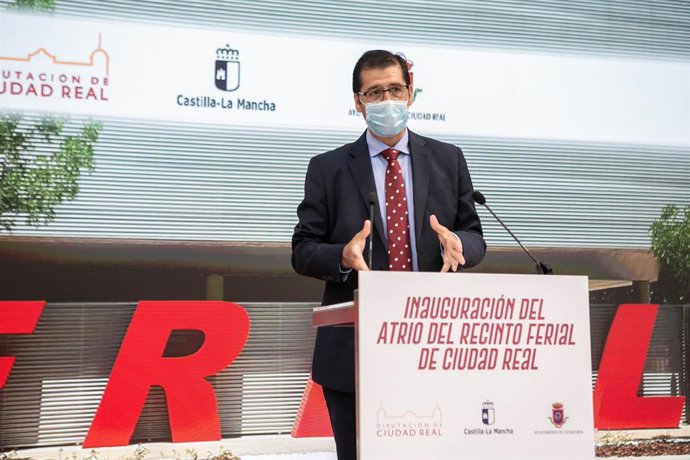 El presidente de la Diputación de Ciudad Real, José Manuel Caballero,