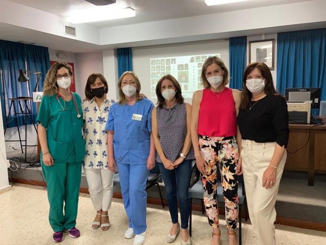 Participantes en los encuentros sobre lactancia materna.