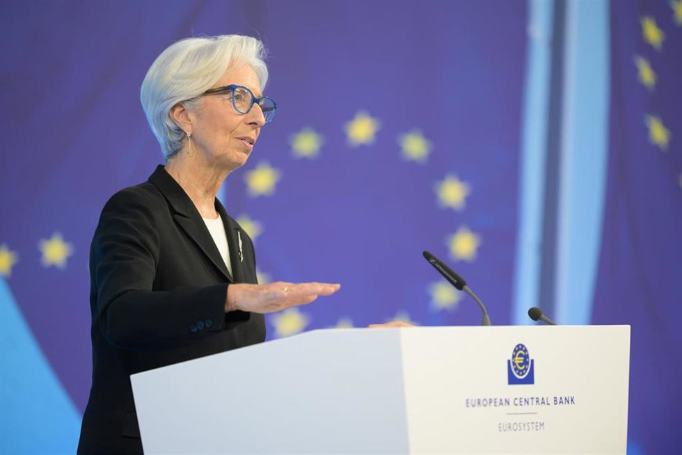 Archivo - Christine Lagarde, presidenta del BCE