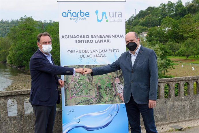 Convenio entre URA y Añarbe para el saneamiento de Aginaga