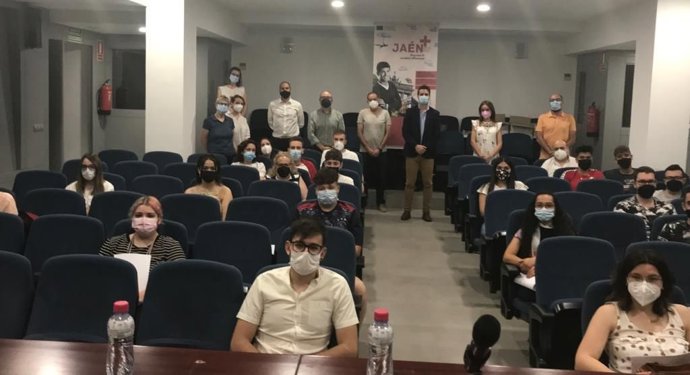 Encuentro con los alumnos del Proyecto Jaén+IV.