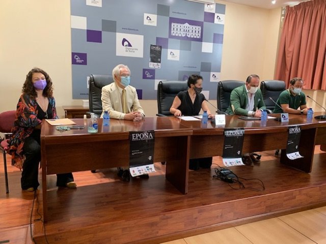 Presentación del Festival Epona en El Burgo de Osma (Soria).