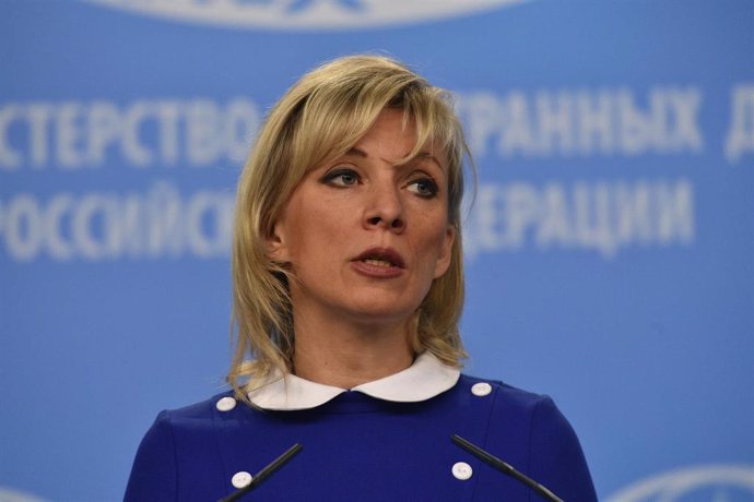 Archivo - Maria Zajarova, portavoz del Ministerio de Exteriores de Rusia