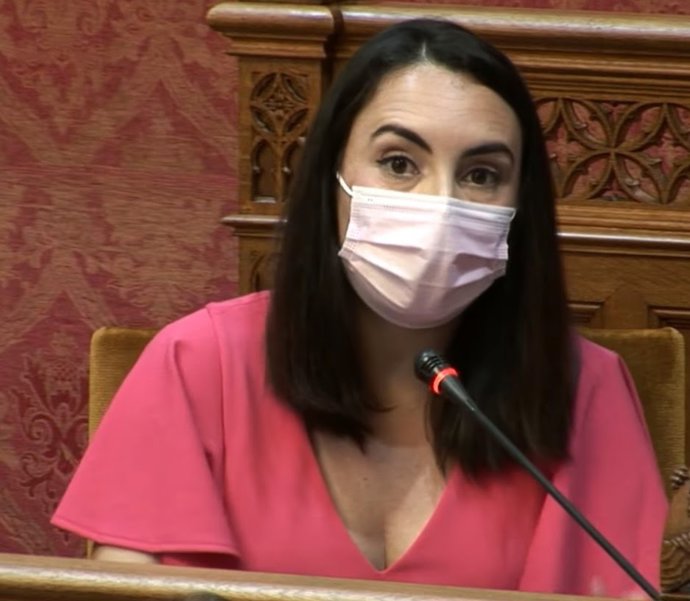 La portavoz de Cs en el Consell de Mallorca, Beatriz Camiña.