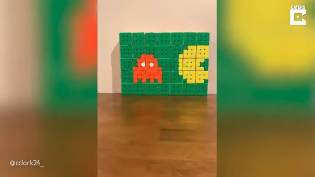 Un adolescente de 14 años crea increíbles animaciones en stop-motion con cubos de Rubik