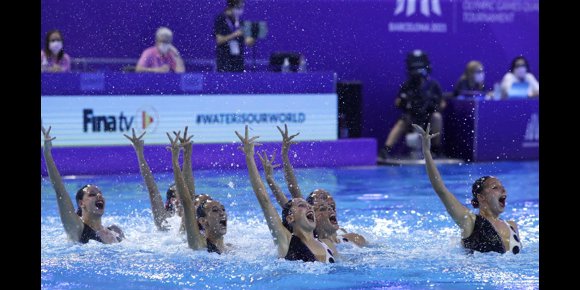 2. España, segunda en rutina técnica y encarada al billete olímpico
