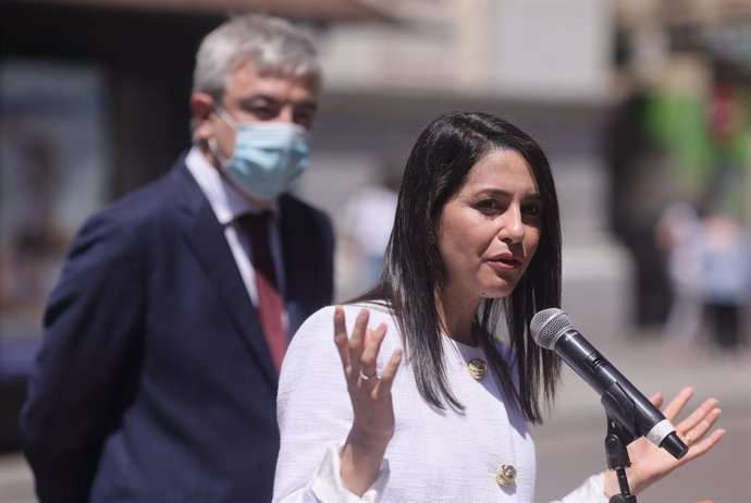 La presidenta de Cs, Inés Arrimadas.