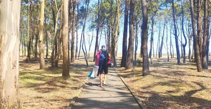 Playa de Rodiles, en Villaviciosa
